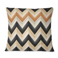 thumbnail image 3 of Designart "Classic Geometric Chevron Design" Geometric Printed Throw Pillow, 3 of 5