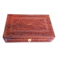 thumbnail image 5 of FORESTIS GALLINARIA Rosewood Decorative Wooden Jewelry Box, Kit, Vanity, Chest, Trinket, Organizer For, Men, Women, Gold, Cash, Money, Storage, Multipurpose Keepsake, Gift (10x6 Inches, Galaxy), 5 of 6