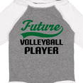thumbnail image 4 of Inktastic Future Volleyball Player Boys Long Sleeve Baby Bodysuit, 4 of 5