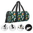 thumbnail image 3 of Balery Lgbt Penguin Bolsa de Gimnasio para Mujeres y Hombres, Bolsa de Viaje Impermeable, Bolsa de Fin de Semana con Compartimento para Zapatos y Bolsillo Húmedo, 3 of 6