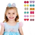 thumbnail image 2 of Set de joyas ELEMIRSA, 24 pares de pendientes con clip para niñas, 2 of 5