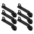 thumbnail image 1 of Kit de repuesto de cremallera Universal para equipaje, herramienta de reparación de cremalleras instantáneas para cremalleras rotas, color negro, resistente, 6 uds., 1 of 6