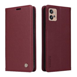 GOKEN Funda Para Motorola Moto G24 / Moto G04 Funda, Leather