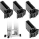 thumbnail image 1 of 4 Replacement Ladder Feet Caps for Telescopic, Technical, and A-Frame Ladders - Compatible with Multiple Brands, 1 of 5