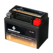 Chrome Battery YTX4L-BS (4L-BS 12 Volt,3 Ah, 50 CCA) Sealed AGM High Performance Power Sports Battery
