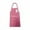 Hot Pink, variant on Apron Adult Baking Aprons For Cooking Baking Aprons
