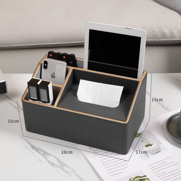 Caja de pañuelos de papel para sala de estar, de cuero, de lujo, para escritorio, sencilla, para baño de pies, para tienda, para publicidad de hoteles