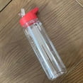 thumbnail image 5 of UNTERING LeakProof Sports Water Bottles 700ml Clear Bottles with Straw Wide Mouths Cup for Gym Cyclings Hikings Campings, 5 of 7
