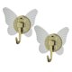 thumbnail image 5 of IDEANATEGRATE 2Ud Kitchen Adhesive Hooks Autoadhesivos Para Colgar Utensilios Toallas Y Bolsas, 5 of 8
