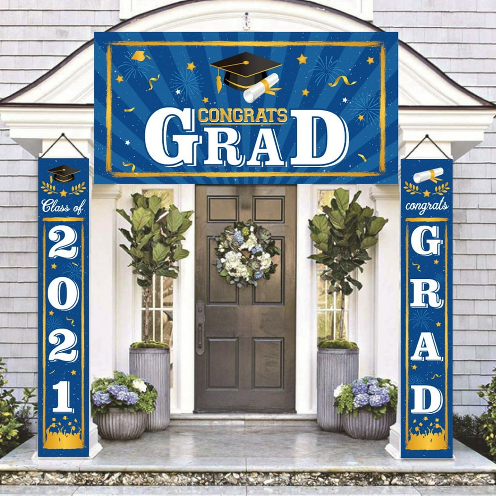 SPRING PARK Graduation Banners Graduation Hanging Flags Porch Sign spring-park-graduation-banners-graduation-hanging-flags-porch-sign