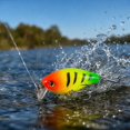 thumbnail image 4 of MInHoues Floating Crankbait Fishing Lure, 1.77" Hard Plastic Artificial Swimbait with Treble Hooks, Realistic Wobbling Bait for Bass and Trout, Freshwater Saltwater Tackle Gear, 4 of 4