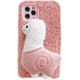 thumbnail image 1 of Funda para iPhone 12 Pro con muñeca de juguete de dibujos animados, funda suave y esponjosa en 3D con diseño de animal de piel de felpa, compatible con la funda para iPhone (iphone 12 Pro, rosa a, 1 of 1