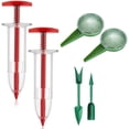 thumbnail image 1 of HUGFEGWE 6 Pieces Mini Sowing Seed Dispenser Sower Small Seed Spreader Seed Planter Tool, Handheld Seed Planter, Seed Sower Tool with Seedlings Dibber(6pcs-A) CA919-77252, 1 of 7