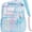 Blue, variant on Otanjou Clear Backpack, Heavy Duty TPU Transparent Backpack Stadium Events Approved, Clear Bookbag
