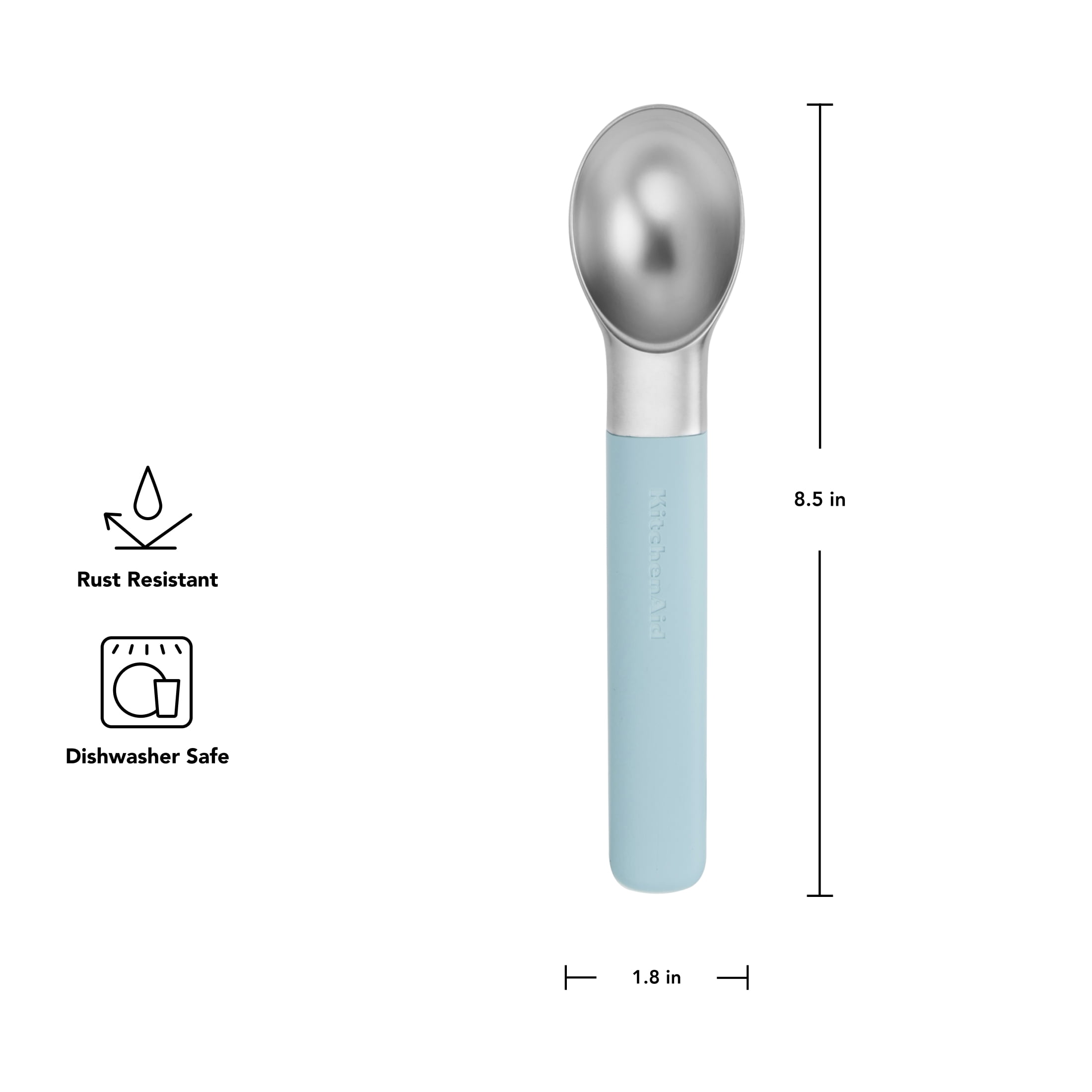 KitchenAid Ice Cream Scoop, Mineral Water