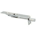 thumbnail image 2 of Flush Bolt, Sqaure Corner x Square Corner, 6 Inches, Polished Chrome by Stone Harbor Hardware, 2 of 3