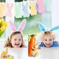 thumbnail image 4 of RXIRUCGD Easter Bunny Figurine Easter Decor, Cute Resin Rabbit Statue Holding Carrot Tabletop Ornament, Festival Present for Garden Home Table Office Dining Room Party Easter Decorations, 4 of 6