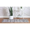 thumbnail image 3 of Unique Loom 3148430 2 ft. 7 in. x 10 ft. Atlas Morocco Runner Rug, Ivory, 3 of 5