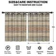 thumbnail image 2 of Blackout Kids Curtains,Boho Bohemia Geometric Line Art Childrens Insulated Curtains Set Of 2,Bedroom Essentials,Toddler Room Decor 42"x54"(106x137cm), 2 of 4