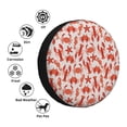 thumbnail image 4 of Naloa Sea Creatures PVC Leather Spare Tire Wheel Cover Spare Tire Cover, for Car Truck SUV Camper Trailer Universal Fit(14-17in)-17 inch, 4 of 6