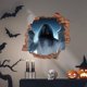 thumbnail image 4 of pegatinas grandes de demonios aterradores para la decoración de fiestas de Halloween, pegatinas de bricolaje para manos y pies ensangrentados para la escuela familiar de vidrio (D), 4 of 5
