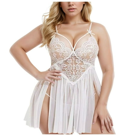 Yuhangmm Sexy Lingerie Sexy Skirt Lace Embroidery Underwear Set Corset Lingerie