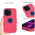 thumbnail image 6 of CoverON For Apple iPhone 13 pro Case, Military Grade Heavy Duty Full Body Phone Cover - Hot Pink, 6 of 8