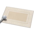 Beige Washable Small Entryway Area Rugs 2'x3', Boho Diamond Pattern ...