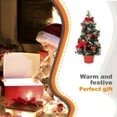 thumbnail image 3 of Advancent Centro de de Navidad con batería, luz de árbol, hogar, dormitorio, fiesta de cumpleaños decorativa, decoración iluminada de Kits de decoración para fiestas Rojo, 3 of 6