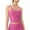 Hot Pink, variant on Posijego Women's Workout Cropped Tank Tops with Built-In Bra Athletic Yoga Sleeveless Spaghetti Strap Camisoles