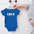 thumbnail image 5 of Love Autism Awareness Puzzle Piece Romper Boys or Girls Infant Baby Brisco Brands NB, 5 of 6
