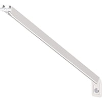 UPC 075381001649 product image for Closetmaid 1164XBJ Support Bracket, 12 in L x 2 in W x 2 in D, Steel, White | upcitemdb.com