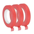 thumbnail image 1 of Uxcell 3 Pcs Ruban de Masquage Rouge de 0,7 Po de Large 60 Yards Rouleaux de Ruban pour Peintres pour Maison Bureau, 1 of 7