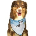 thumbnail image 6 of Goofa Collie in Bathtub Printing Dog Bandana ,Cat Scarf Adjustable Bib Handkerchief Accessories for Dogs Cats,Pet scarf,Pet fashion, 6 of 6