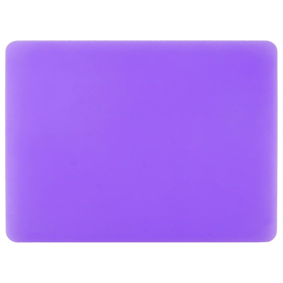 Unique Bargains 22.8cm Long Soft Silicone Anti-skid Mouse Pad Mat Purple for Notebook Computer