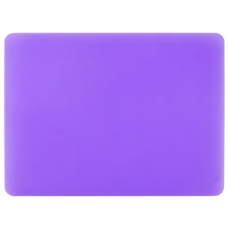 Unique Bargains 22.8cm Long Soft Silicone Anti-skid Mouse Pad Mat Purple for Notebook