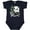 Navy Blue, variant on Inktastic My Great Aunt Loves Me Cute Panda Boys or Girls Baby Bodysuit