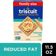 Pack of 2 Triscuit Reduced Fat Whole Grain Vegan Crackers, 11.5 oz (Package May Vary)