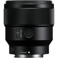 thumbnail image 4 of Sony FE 85 mm F1.8 Standard Telephoto Prime Lens – Lightweight Portrait Optics, Smooth 9-Blade Bokeh SEL85F18/2, Filter Kit, Cap Keeper, Cleaning Kit, and More, 4 of 8