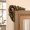 Horse, variant on Christmas Door Corner Decor , 7.87" Rustic Wooden Tree Hollow Fawn Sculpture with Oak Leaves Acorn Pinecone, Farmhouse Door Topper for Home Window Wall Decoration
