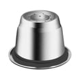 thumbnail image 4 of Graflsoa Stainless Steel Reusable Coffee Capsule Set with Spoon and Brush, 3.6g Capacity, Silver, Compatible with Nespresso Machines, Dishwasher Safe, BPA Free, Durable and Rust-Resistant., 4 of 7