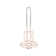 thumbnail image 1 of EeaseMX Soporte de toallas de papel de cocina de hierro de estilo europeo Soporte de encimera de encimera de papel de metal para el hogar (Rose dorado), 1 of 8