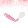 thumbnail image 4 of Infant Flexible Spoon Children Feeding Tableware Silicone Spoon Eating Tool (Spoon, Pink, with Storage Box), 4 of 8