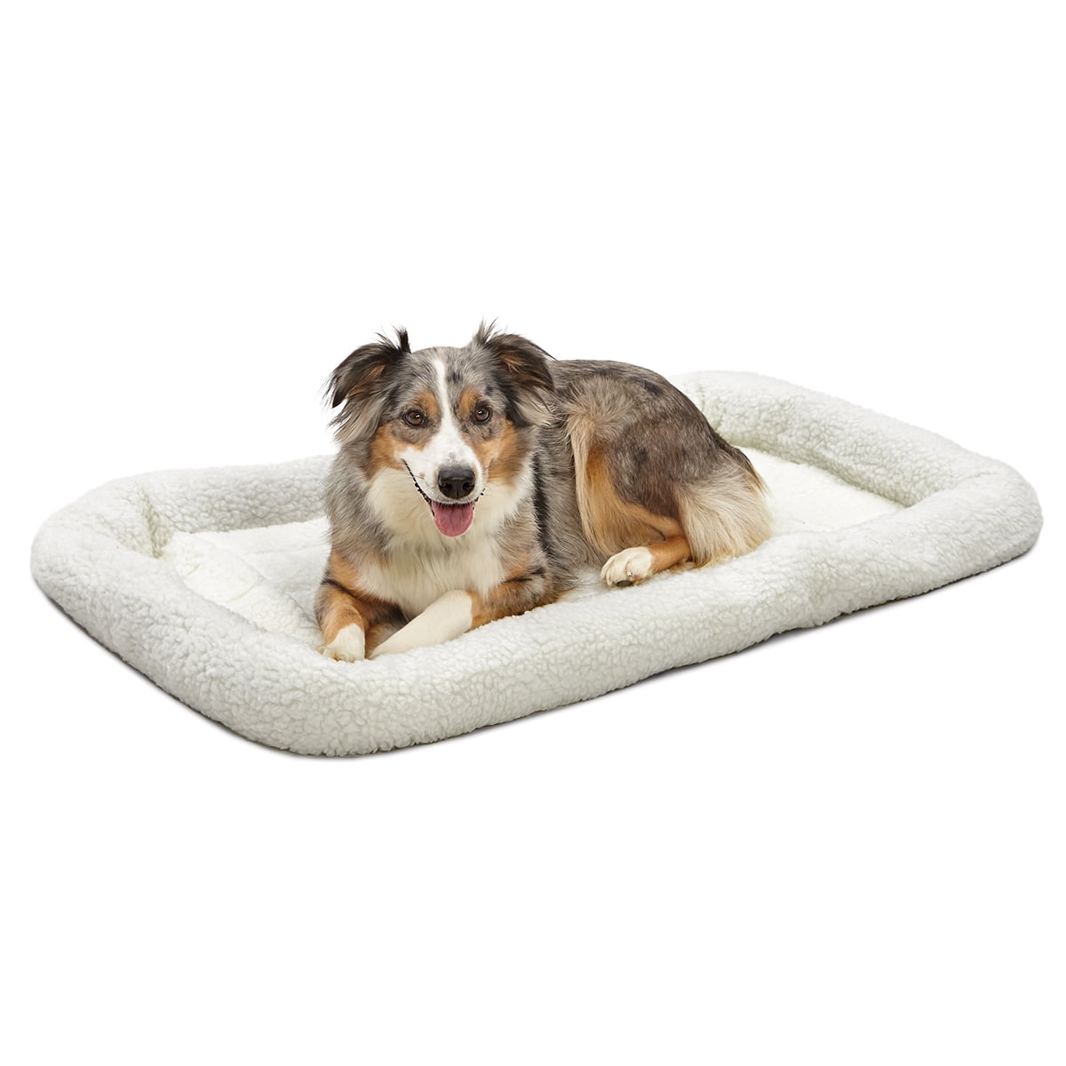 MidWest Deluxe Bolster Pet Bed for Dogs & Cats 