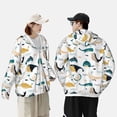 thumbnail image 4 of Balery Cute Whale Sudadera ligera de manga larga con capucha y protección solar UPF 50+ para hombre y mujer, ideal para pesca y running-Large, 4 of 7