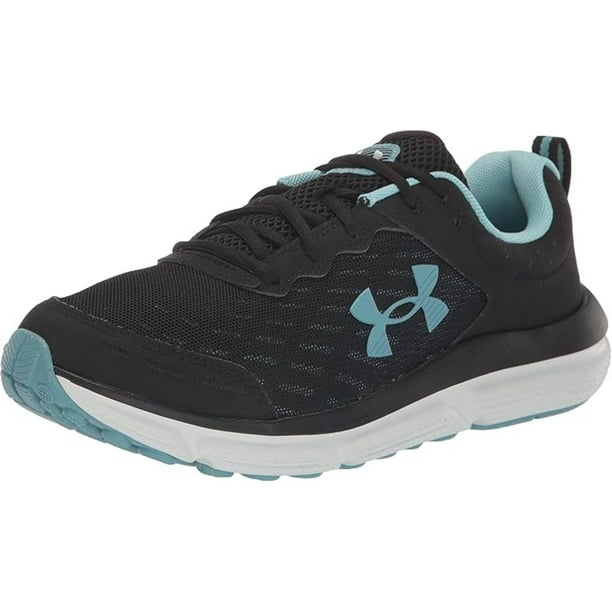 Zapatillas Under Armour Charged Assert 10 para Mujer Negro/Gris, Talla 7 US