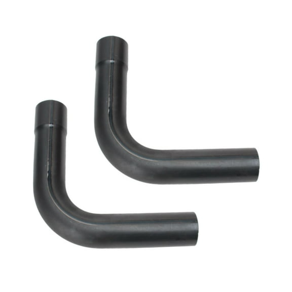Steel Mandrel Bend Exhaust Pipe, 90 Degree, Pair, 3 Inch O.D.