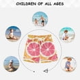 thumbnail image 6 of FORMRS Boys Swim Trunks Quick Dry Mesh Liner Boardshorts Sizes XS-XL, Pink Grapefruit Slices, 6 of 7