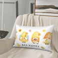 thumbnail image 5 of Balery Bee Happy Sunflower Gnomes Bedding Queen Pillow Cases - Envelope Closure - Soft Brushed Microfiber Fabric - Shrinkage and Fade Resistant Pillow Cases-16"x24", 5 of 6