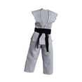 thumbnail image 2 of 1/12 Figuras de acción Samurai Kimono 6 "Figura luchando contra el judo Uniforme Cosplay Niños Adultos Regalos Trajes de ropa de muñecas con estilo gris, 2 of 10